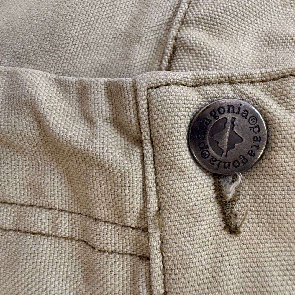 Patagonia Men's Tan Stand Up Shorts Organic Cotton Canvas 5” Inseam Size 30 - Picture 6 of 9